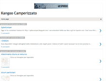Tablet Screenshot of kangoocamperizzato.blogspot.com