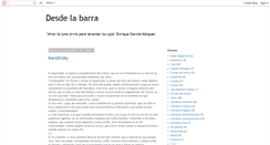 Desktop Screenshot of desdelabarra.blogspot.com