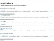 Tablet Screenshot of desdelabarra.blogspot.com