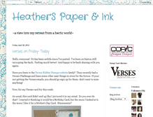 Tablet Screenshot of heatherspaperink.blogspot.com