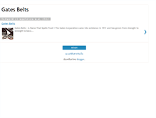 Tablet Screenshot of gatesbelts.blogspot.com