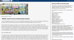 Desktop Screenshot of ambertracker.blogspot.com