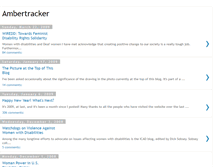 Tablet Screenshot of ambertracker.blogspot.com