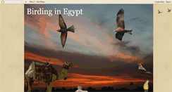 Desktop Screenshot of birdinginegypt.blogspot.com