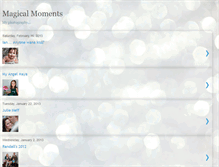 Tablet Screenshot of magicalmoments-photography.blogspot.com