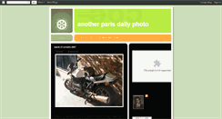 Desktop Screenshot of anotherparisdailyphoto.blogspot.com