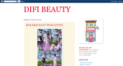 Desktop Screenshot of difibeauty.blogspot.com