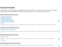Tablet Screenshot of mi-forex.blogspot.com