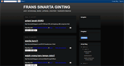 Desktop Screenshot of fransginting08.blogspot.com