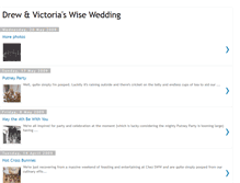 Tablet Screenshot of drewandvictoria.blogspot.com