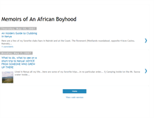Tablet Screenshot of kenyanmemoirs.blogspot.com