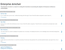 Tablet Screenshot of enterprisearmchair.blogspot.com