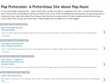 Tablet Screenshot of poppretension.blogspot.com