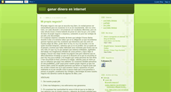 Desktop Screenshot of ganar-dinero-por-internet-dinero.blogspot.com