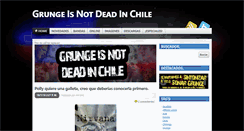 Desktop Screenshot of grungeisnotdeadinchile.blogspot.com