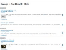 Tablet Screenshot of grungeisnotdeadinchile.blogspot.com