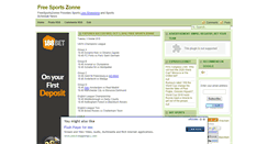 Desktop Screenshot of freesportszonne.blogspot.com