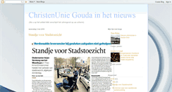 Desktop Screenshot of christenunie-gouda-headlines.blogspot.com