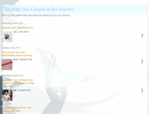 Tablet Screenshot of christenunie-gouda-headlines.blogspot.com