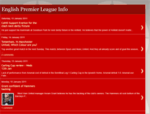 Tablet Screenshot of englishpremierleagueinfo.blogspot.com