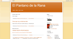 Desktop Screenshot of el-pantano-de-la-rana.blogspot.com