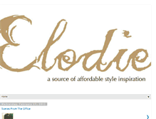 Tablet Screenshot of elodieboutique.blogspot.com