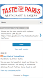 Mobile Screenshot of ourtasteofparis.blogspot.com