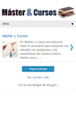 Mobile Screenshot of masterycursos.blogspot.com
