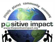 Tablet Screenshot of positiveimpactproject.blogspot.com