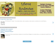 Tablet Screenshot of librosrodantes.blogspot.com