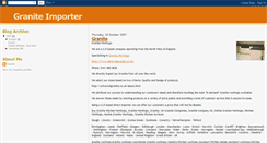 Desktop Screenshot of granite-importer.blogspot.com