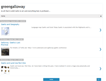 Tablet Screenshot of greengalloway.blogspot.com