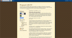 Desktop Screenshot of preggywithuc.blogspot.com