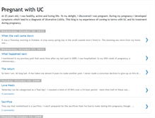 Tablet Screenshot of preggywithuc.blogspot.com