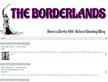 Tablet Screenshot of dndborderlands.blogspot.com