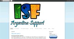 Desktop Screenshot of isfsupportarg.blogspot.com