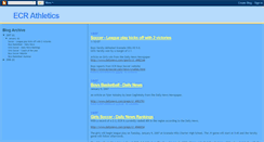 Desktop Screenshot of ecrathletics.blogspot.com