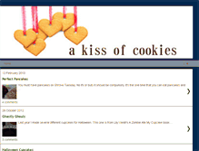 Tablet Screenshot of akissofcookies.blogspot.com