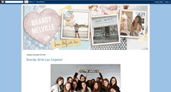 Desktop Screenshot of brandymelvilleblog.blogspot.com