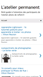 Mobile Screenshot of latelierpermanent.blogspot.com
