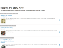 Tablet Screenshot of keepingthestoryalive.blogspot.com