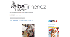 Desktop Screenshot of elbajimeneznews.blogspot.com