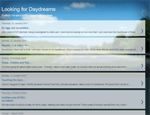 Tablet Screenshot of lookingfordaydreams.blogspot.com