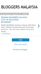 Mobile Screenshot of bloggersmalaysia.blogspot.com