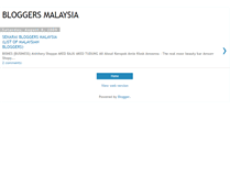 Tablet Screenshot of bloggersmalaysia.blogspot.com