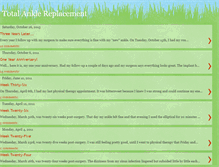 Tablet Screenshot of mytotalanklereplacement.blogspot.com