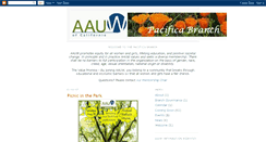 Desktop Screenshot of aauw-pacifica-ca.blogspot.com