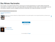 Tablet Screenshot of dos-heroes-nacionales.blogspot.com