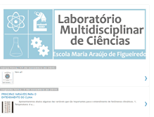 Tablet Screenshot of laboratoriodecienciasmaf.blogspot.com