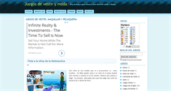 Desktop Screenshot of juegosvestirmoda.blogspot.com